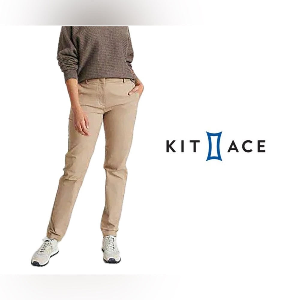 Kit & Ace Tan Navigator Pants Tan Trousers Size 2
